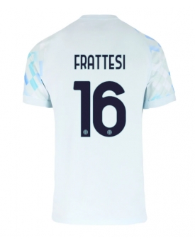 Billige Fotballdrakt Inter Milan Davide Frattesi #16 Replika Bortedrakt 2025-26 Kortermet